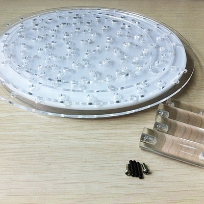 Çevre Dostu Tezgah Akrilik Takı Tutucu 3mm Kristal Parlatma