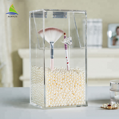 Üretim Özelleştirilmiş Plastik Makyaj Kozmetik Fırça Tutucu