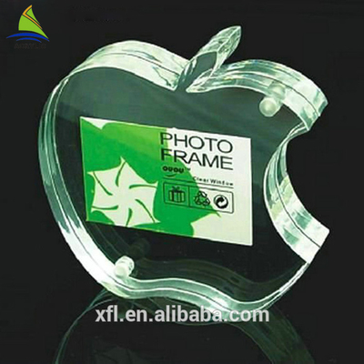 Şeffaf Şeffaf Akrilik Çerçeveler Akrilik Fotoğraf Bloğu Lazer Kalıp - Kesim