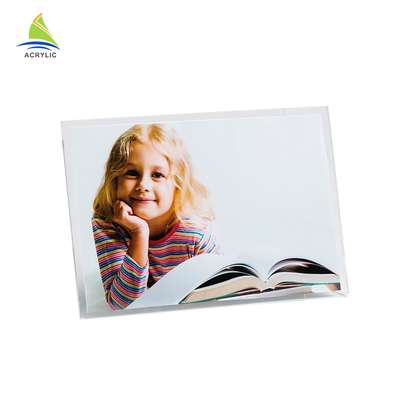 Manyetik Akrilik Akrilik Fotoğraf Çerçevesi ile Kare Akrilik Fotoğraf Çerçeveleri Çift