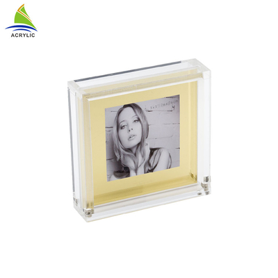 Yeni Moda Akrilik Fotoğraf Çerçeveleri Eko - Dostu Akrilik 5X7 Resim Çerçeveleri