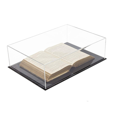 Deluxe Şeffaf Akrilik Büyük Kitap Ekran Saklama Çantası