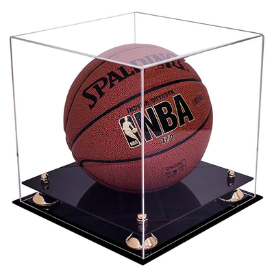 PMMA Akrilik Küp Vitrin Akrilik Basketbol Vitrini Uzun Servis Ömrü