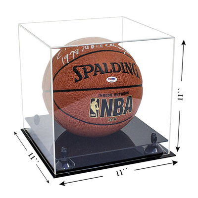 PMMA Akrilik Küp Vitrin Akrilik Basketbol Vitrini Uzun Servis Ömrü