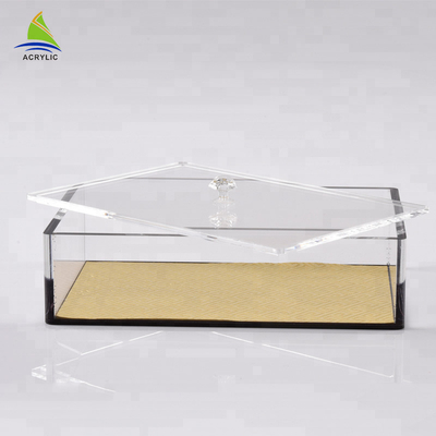 Eko Dostu Perspex Sürgülü Kapak Ekran Uzatma Şeffaf Akrilik Küp Kutuları