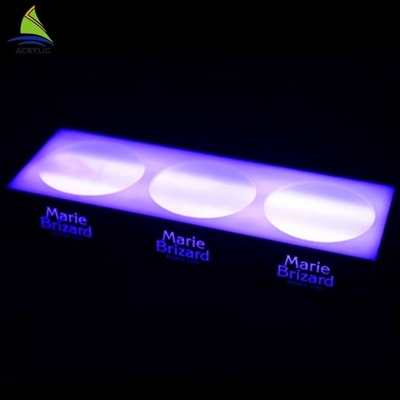 Modern Tasarım Temizle Led Şişe Ekranı Led Akrilik Şarap Şişesi Ekran Rafı