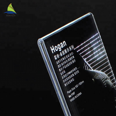Profesyonel Üretici Plastik Temizle alışveriş merkezi akrilik tablet ekran standı