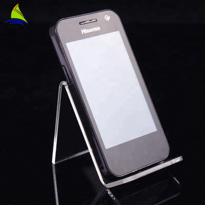 Üst Sınıf Akrilik Masaüstü Cep Telefonu Mağazası İçin Stand