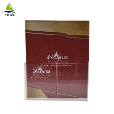 Modern Akrilik Broşür Tutucu, Office CCC Sertifikası için Akrilik Broşür Tutucu