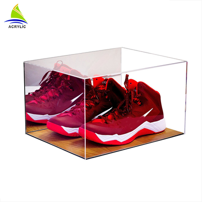Promosyon Büyük Akrilik Sneaker Teşhir Kutusu / Nike Akrilik Teşhir Standları