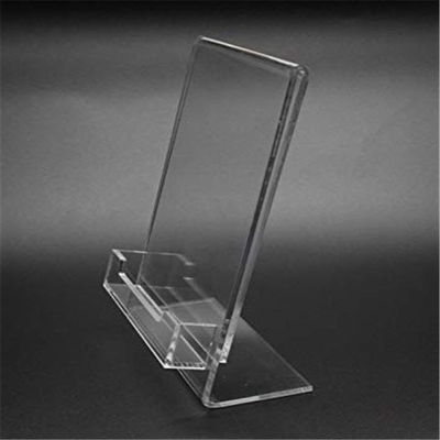 5 &quot;X 7&quot; Lucite Pleksiglas Akrilik Kartvizit Cebi Ile Eğimli Ekle Burcu Tutucu