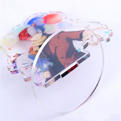 Özel Akrilik Ekran Yaratıcı Standee Anime Fotoğraf Baskılı Reklam Masa Standee